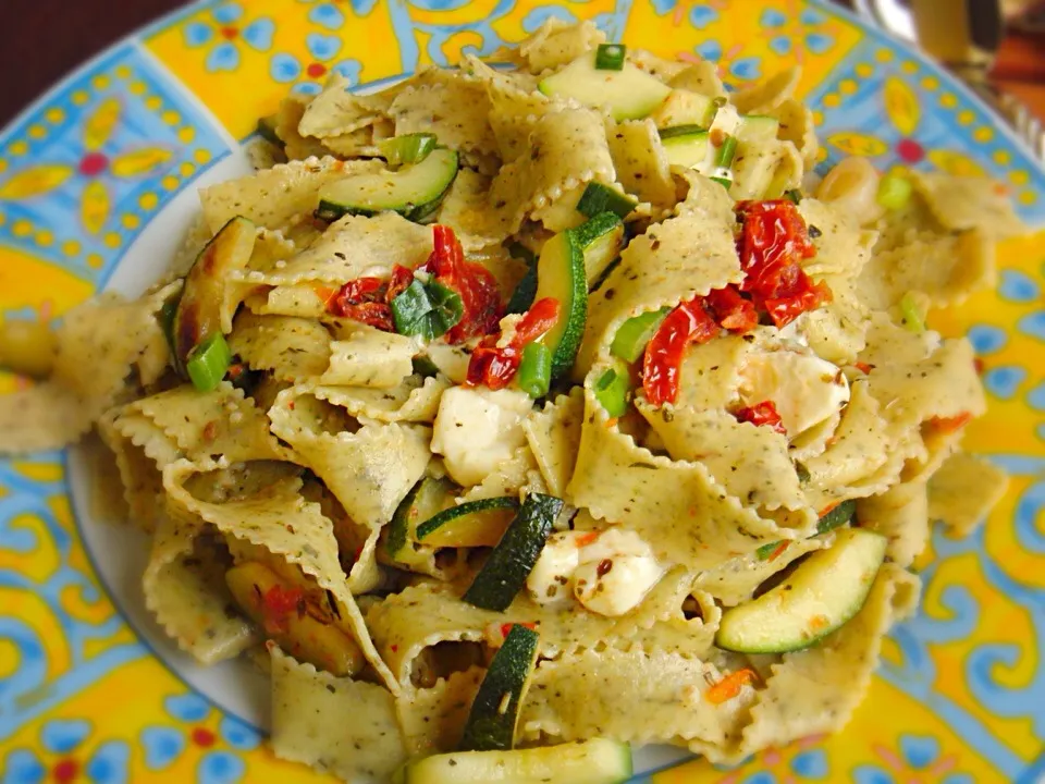 Pasta with Zucchini and Chickenbreast|Fujiko Toyohashiさん