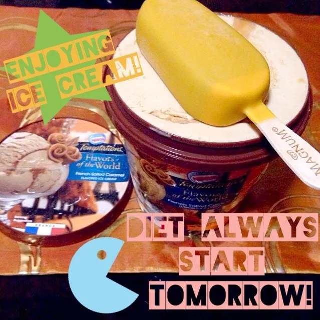 Nestle French Salted Caramel Ice Cream & Magnum Gold! #AkoNaMatakaw|iamfem05さん