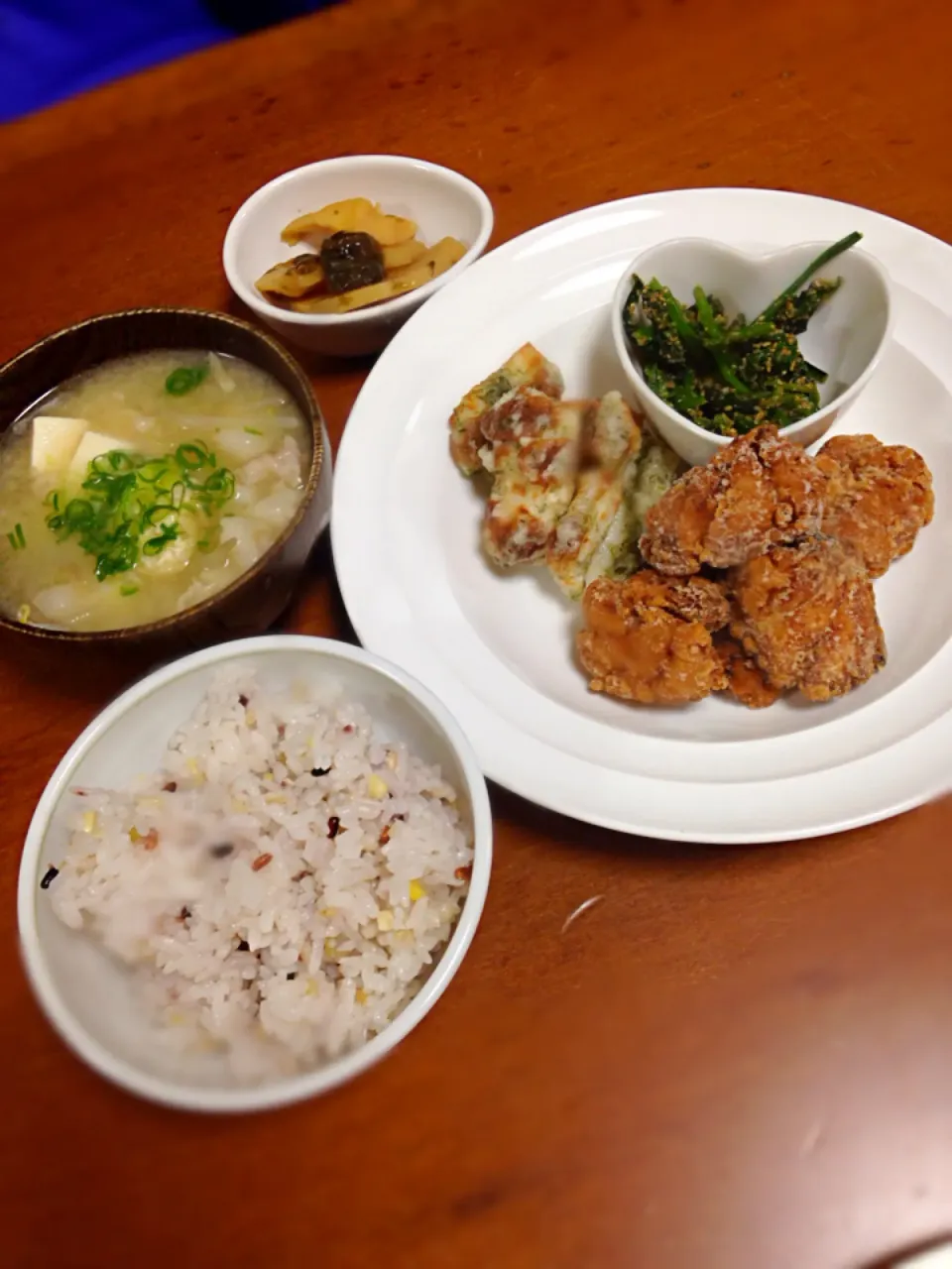 サワラの竜田揚げ🐟定食|ashushikaママ♡さん