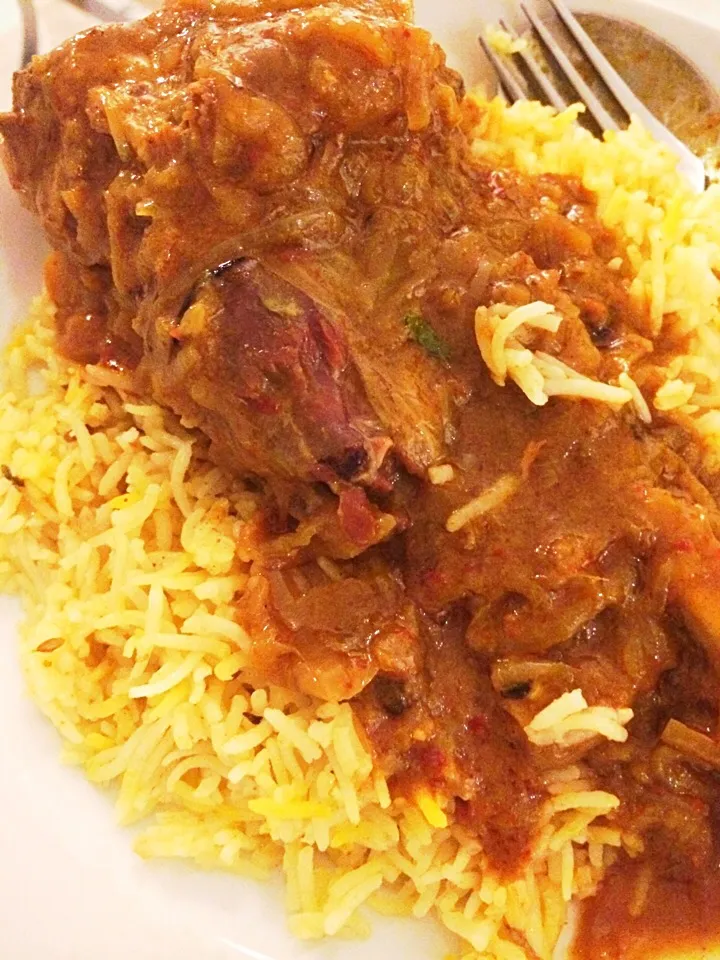 Lamb shanks biryani|12Dragonさん