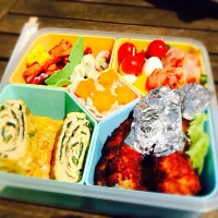 Snapdishの料理写真:LOVEたっぷり♡お弁当|Nana Imakuboさん