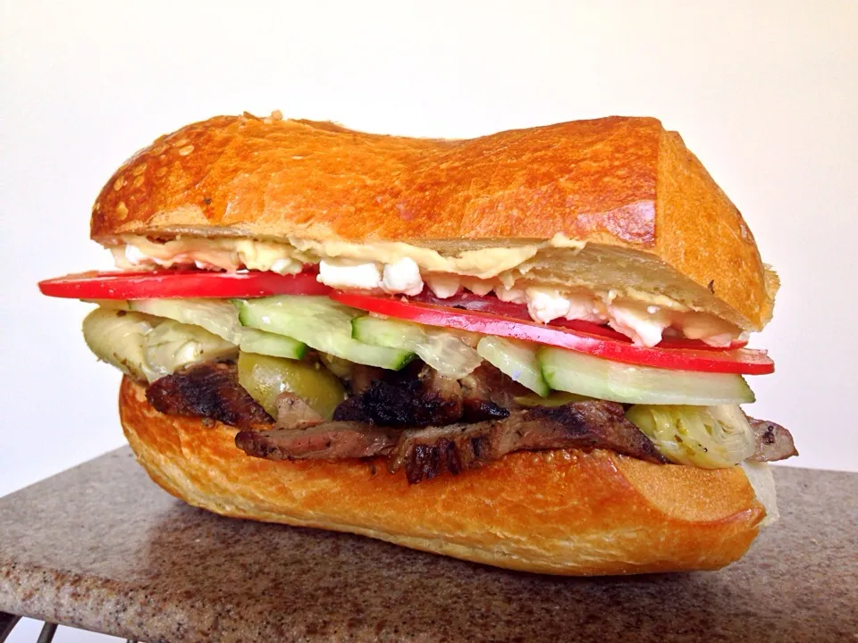 Grilled Lamb Sandwich|Leo D.さん