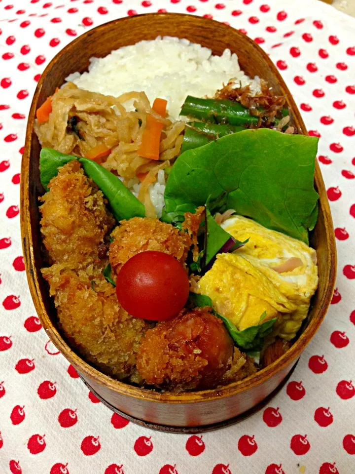 Snapdishの料理写真:4月22日お弁当…|Kumi Satouさん