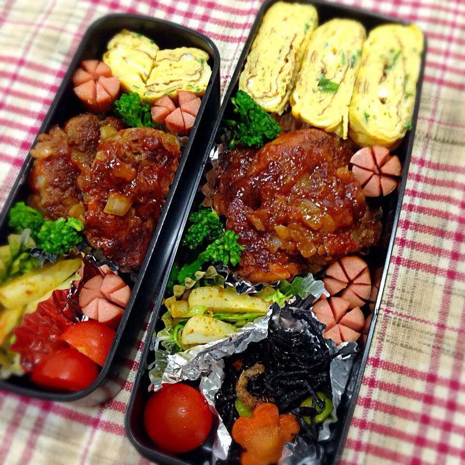 Snapdishの料理写真:お弁当4.22|きたろうさん