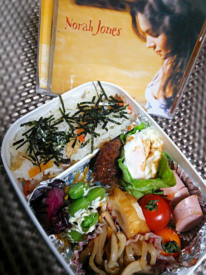 Snapdishの料理写真:お弁当～🎵Norah  Jonesを聴きながら❤|☆Yumi☆さん