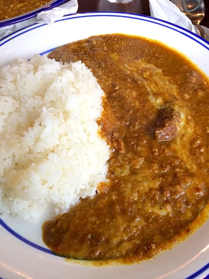 ひき肉とチーズのカレー！|さらば広島の長きまつげ(東京なう)さん