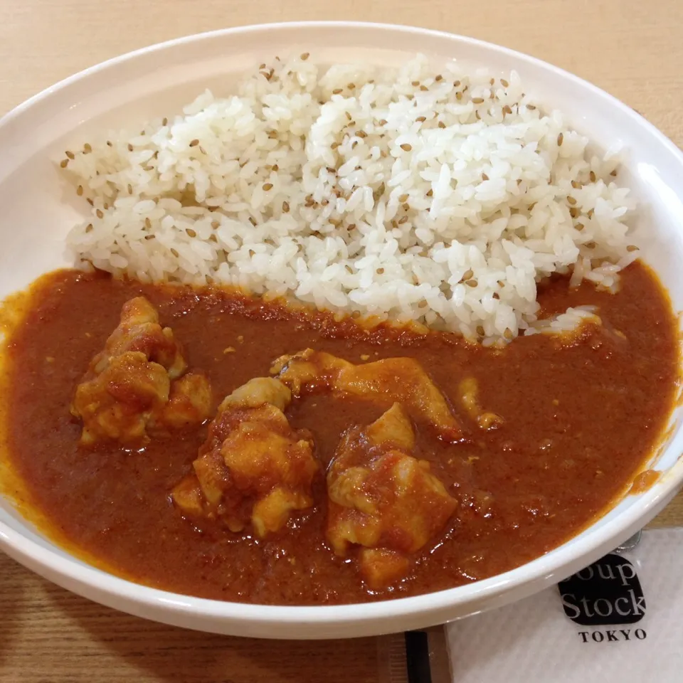 トマトと鶏肉のカレー|Runaさん