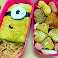 Snapdishの料理写真:友達の作ったお弁当|たきこさん