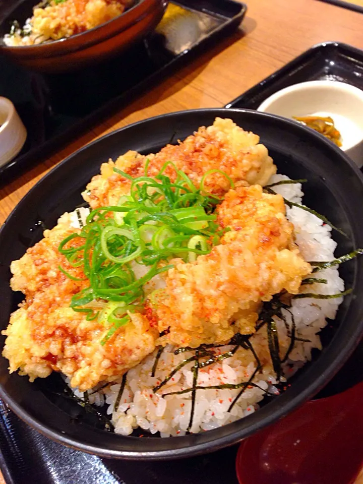 とり天ぷら丼|し〜ぽん☆さん