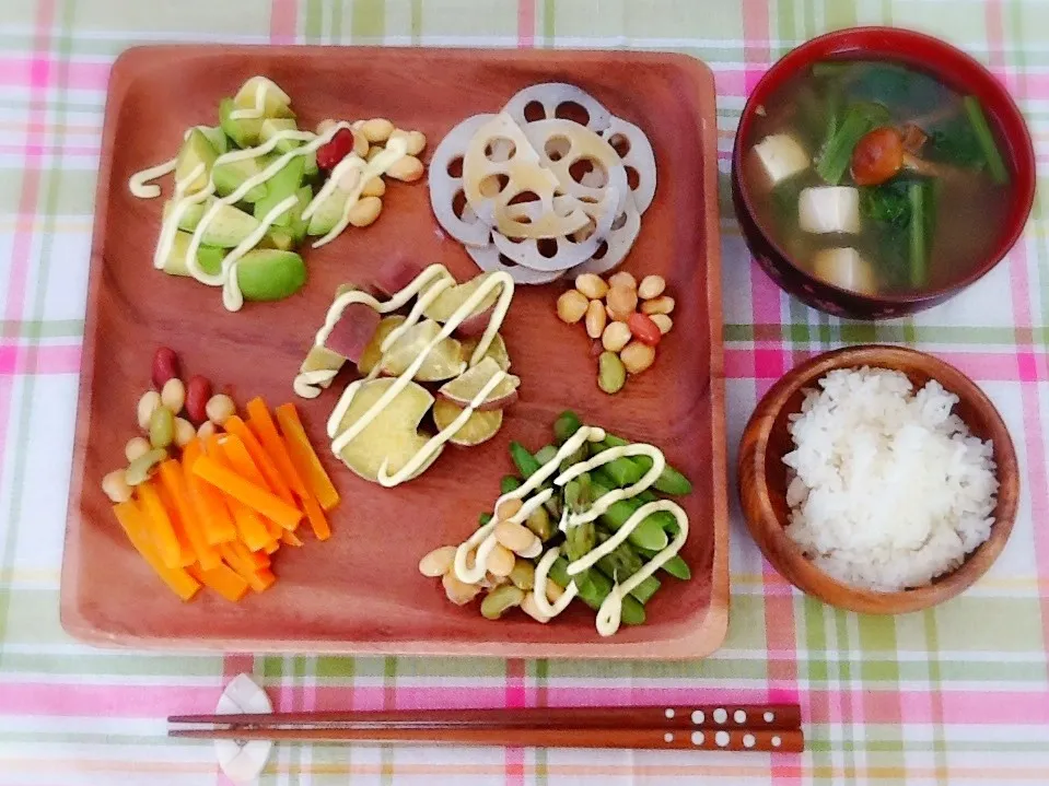 お野菜を食べるプレート|さとう かおりさん