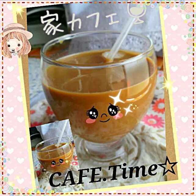 お家で、Blendy.Cafe🎵|kimikimi󾬍さん