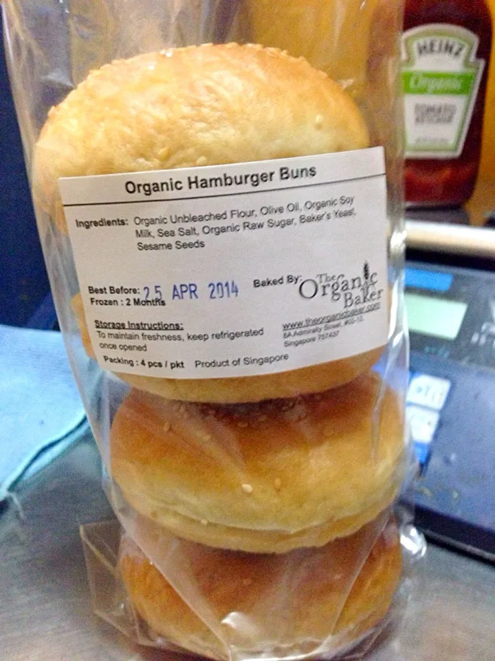 organic hamburger buns|hweeyhさん