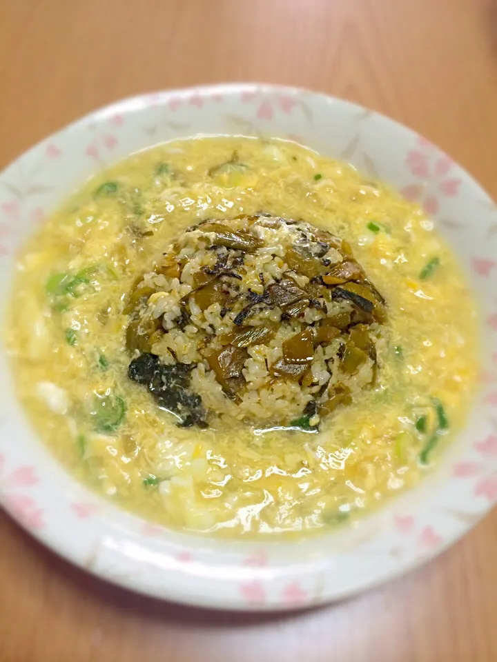 あんかけ高菜チャーハン|あすかさん