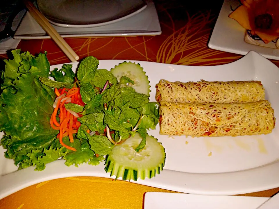 Seafood Bird Nest Egg Roll|Tiviさん