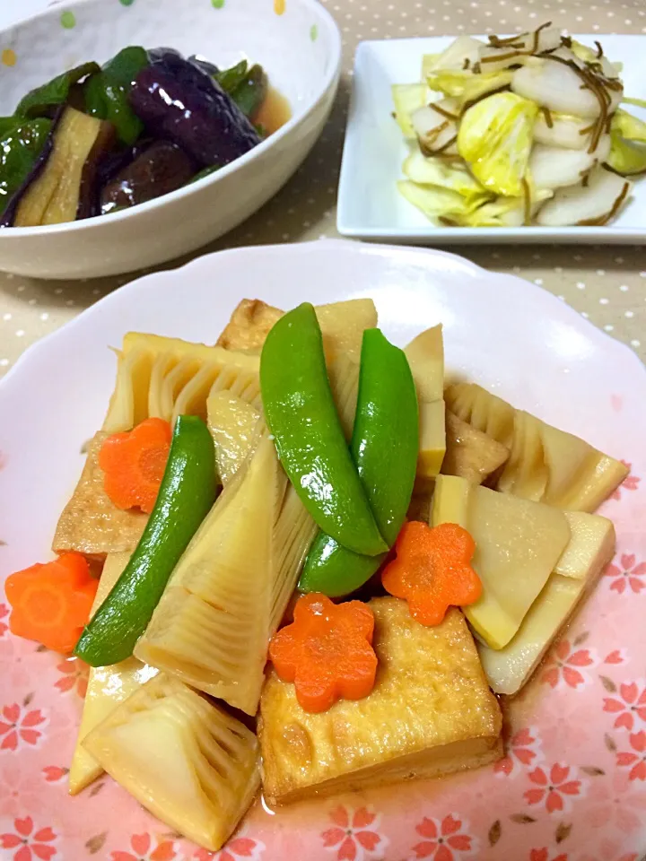 筍と厚揚げの煮物|ゆかりさん