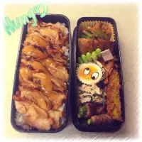 旦那弁当 鶏の蒲焼き|みぃさん