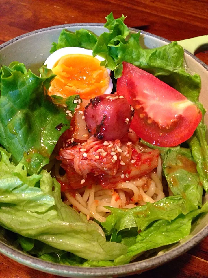 サラダラーメン(*^_^*)|らんさん