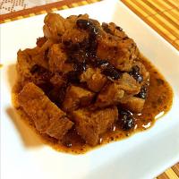 Pork tofu with tausi