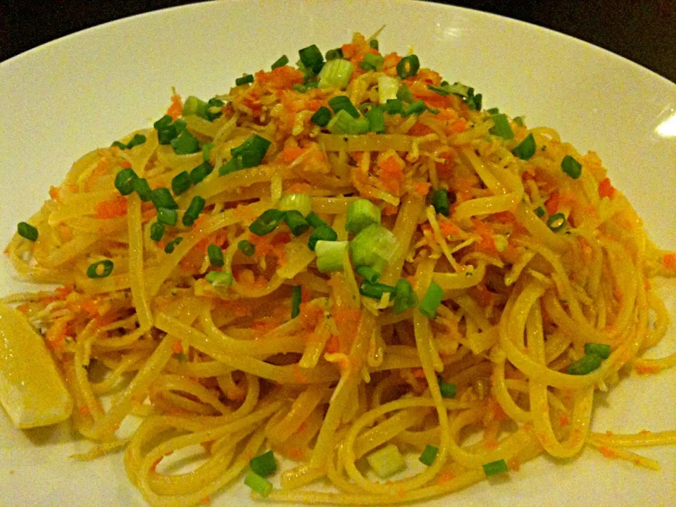 にんじんとしらすのパスタ|Osamuさん