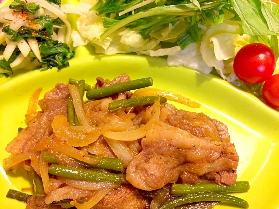 焼肉ワンプレートでダンナさま夕食🍚🍚|かずみさん