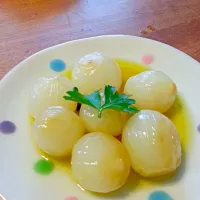 Snapdishの料理写真:新小玉ねぎのピクルス|みいさん