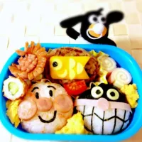 Snapdishの料理写真:今日は子どもの日お弁当（笑）|miyuki-naganumaさん