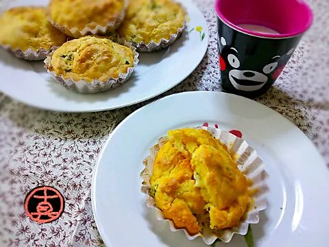 人参パセリチーズの朝食マフィン♪|真希さん