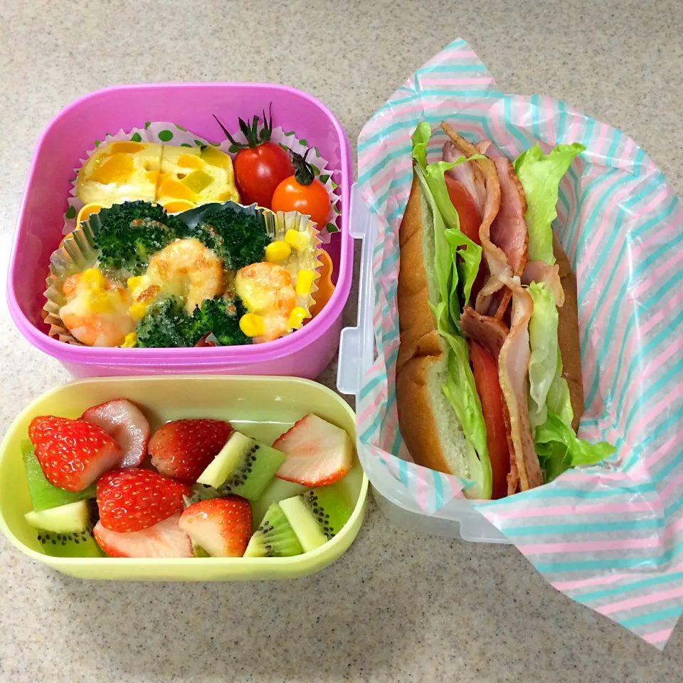 Snapdishの料理写真:2014/4/24 THU 今日のお弁当|Kunicomさん