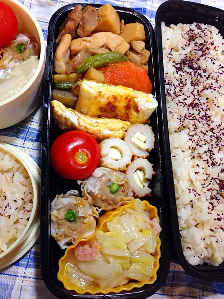 手抜筑前煮弁当|ゆかりすさん