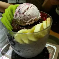 Snapdishの料理写真:Ice Cream with fruit on the side|Endi Andreas Limasさん