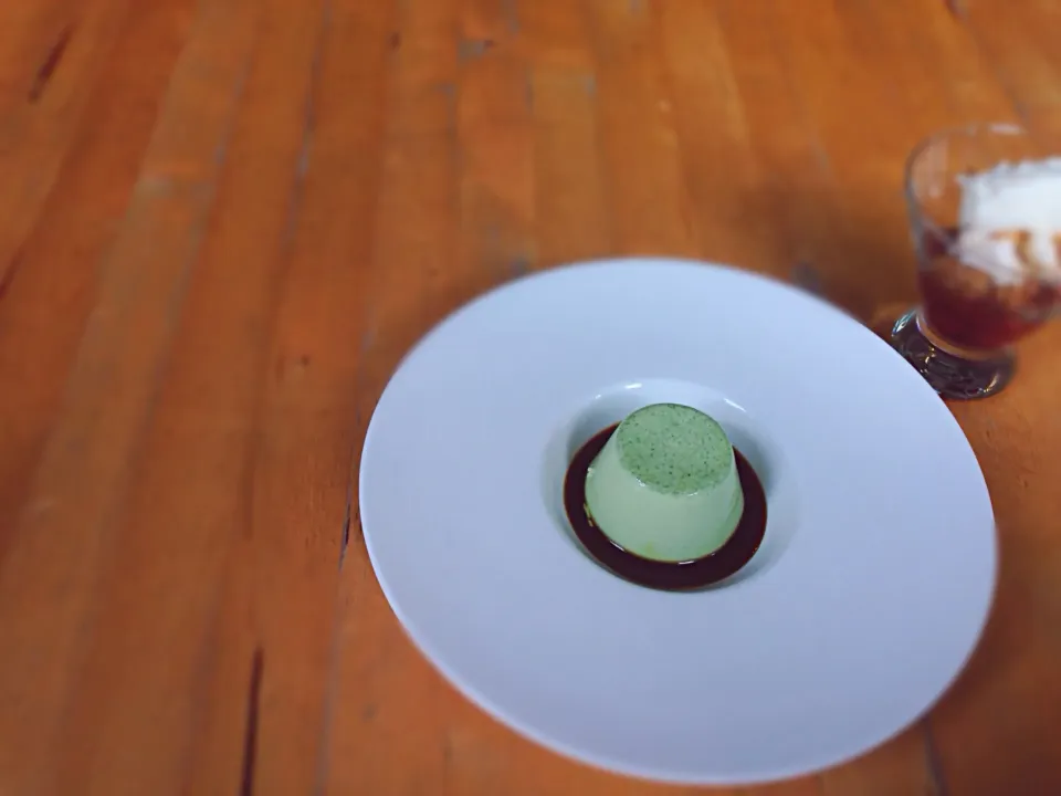 Snapdishの料理写真:Pandan panna cotta|Phongさん