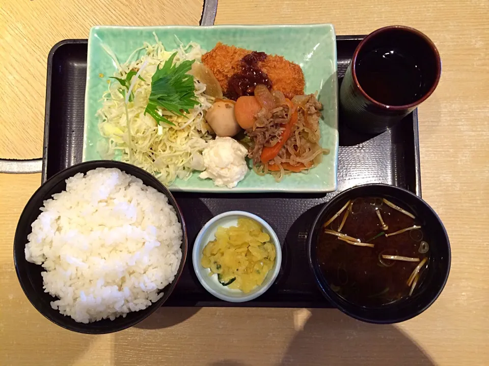 和食さと 日替りランチ|ばーさんさん