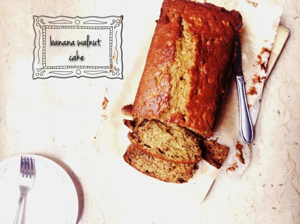 Banana walnut cake     instagram: @brendieee|brendieeeさん