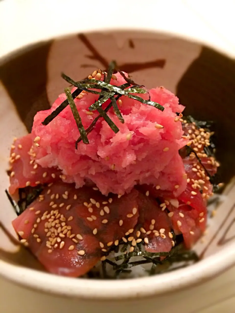 Snapdishの料理写真:ネギトロまぐろ丼|yuminnさん