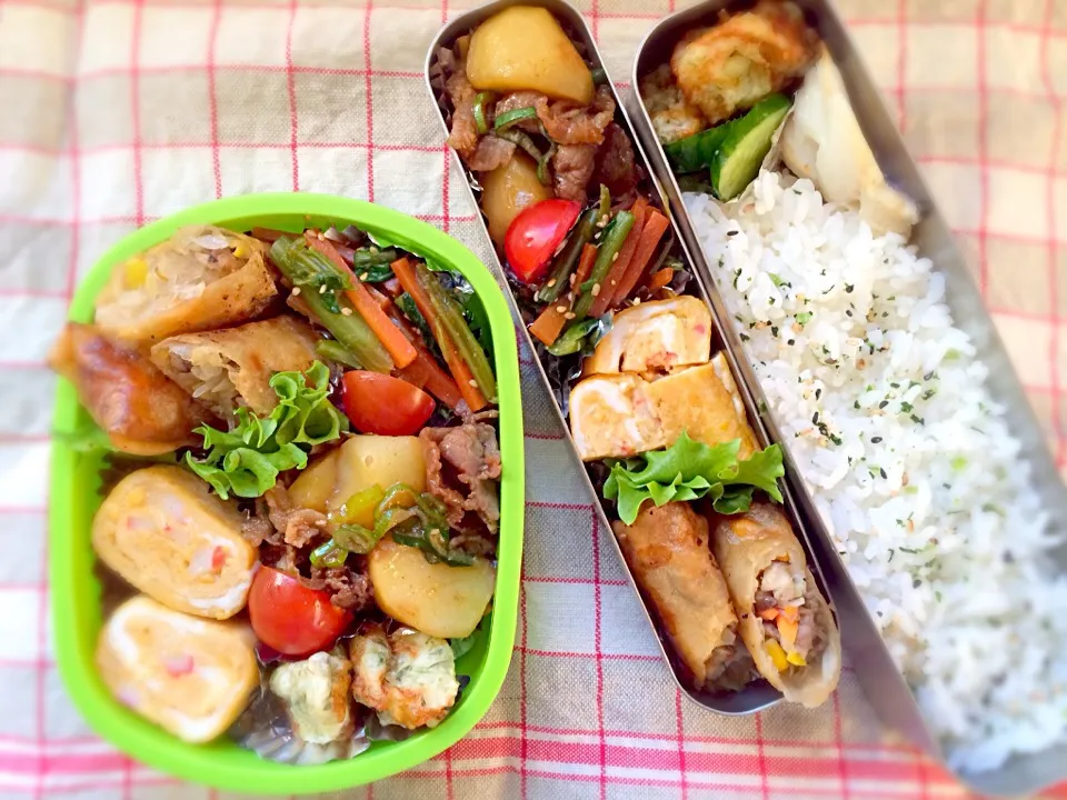 男子高校生とパパのお弁当|ベスさん