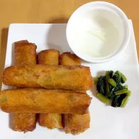 Snapdishの料理写真:Spring roll|Glenda Capistranoさん