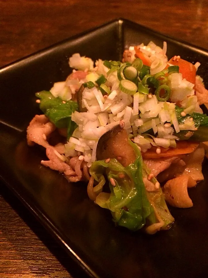 4/25 具だくさん回鍋肉|あかねさん