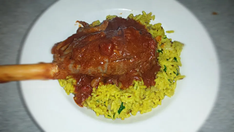 Moroccan lamb with spiced rice|Rhiannon Pearsonさん