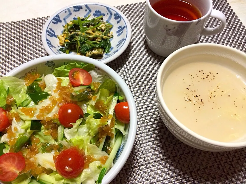 白滝と納豆の坦々麺|まいさん