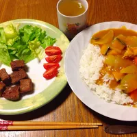 Snapdishの料理写真:夜ごはん|咲さん