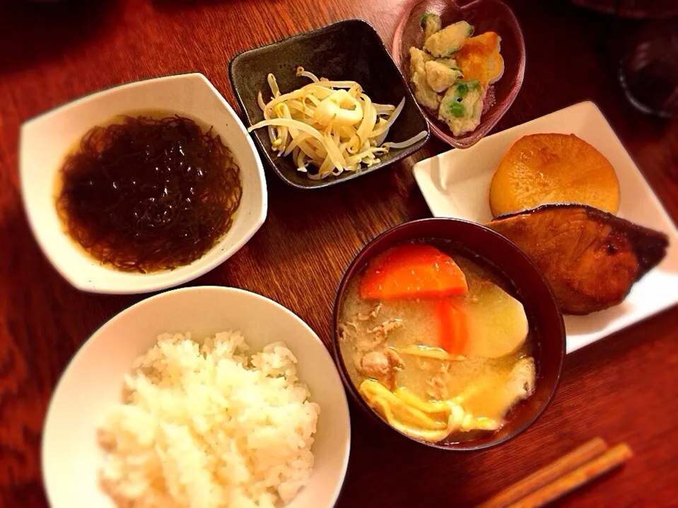 夜ご飯(^^)♡|まおまおさん