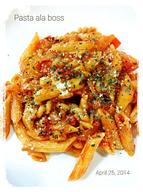 Hubby's homemade pasta|RikaEmakAkbarKhawlaさん