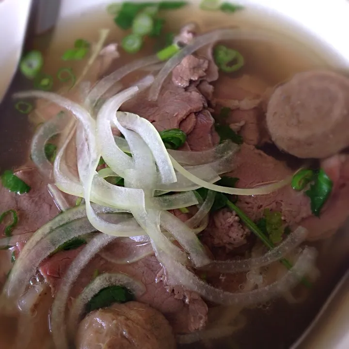 Special Noodle Soup with Beef, flank  brisket, tendon, tripe & beef balls|Luna_Abm 💋さん