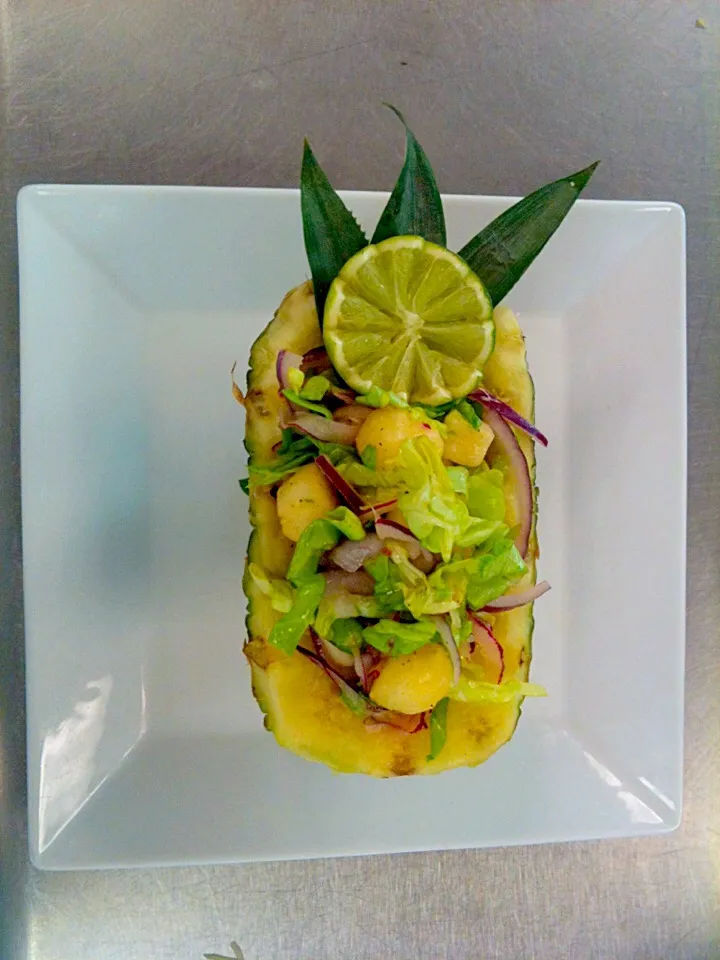 Avocado and Pineapple salad|Woo J. Parkさん