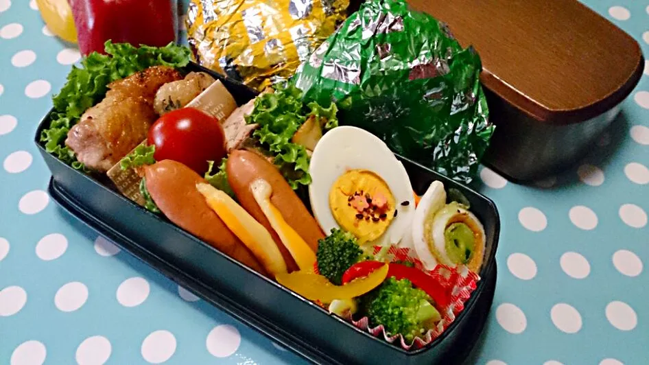 Snapdishの料理写真:【不器用ママのお弁当：息子編】|かおりさん