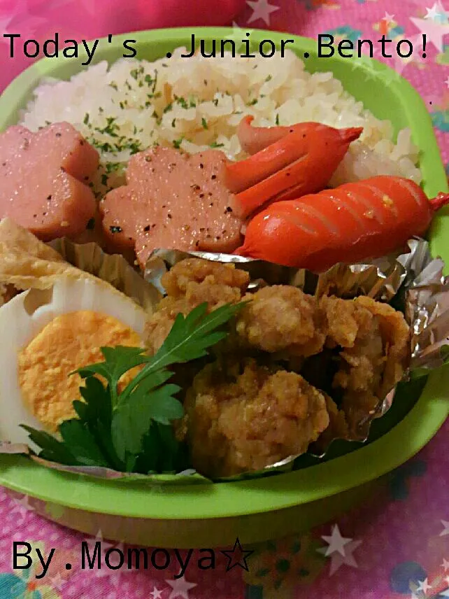 Today's 、Junior.、Bento(♡˙³˙)|kimikimi󾬍さん