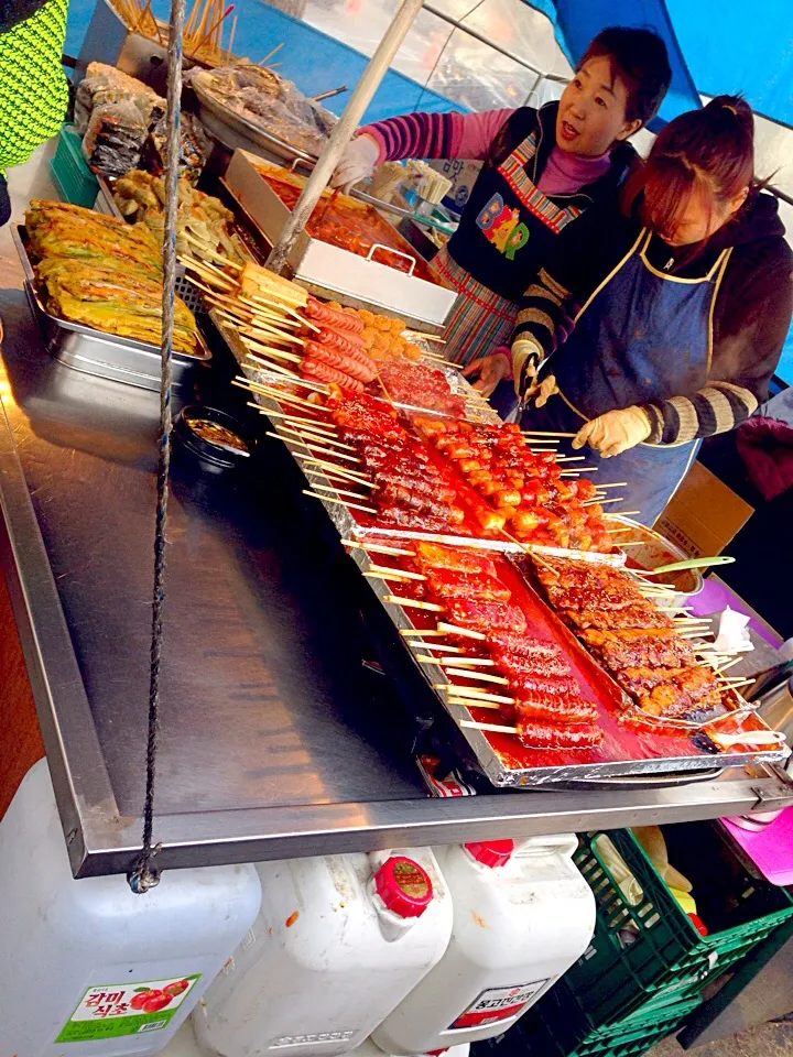 Snapdishの料理写真:韩国小吃|可以饿一个月，也可以暴食一个月的奇葩!さん