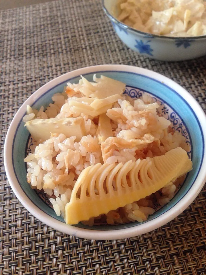 Snapdishの料理写真:筍ご飯|たけさん