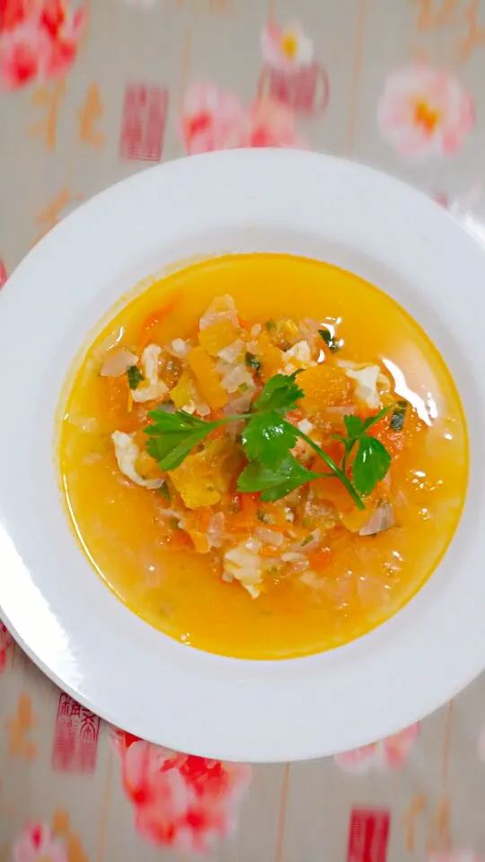 Summer tomato prawn soup|jorccyさん