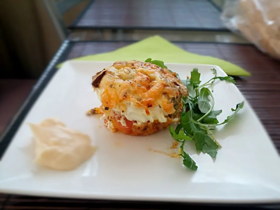 Quail eggs from the oven, baked with cheese, bacon...|Matthew NLさん